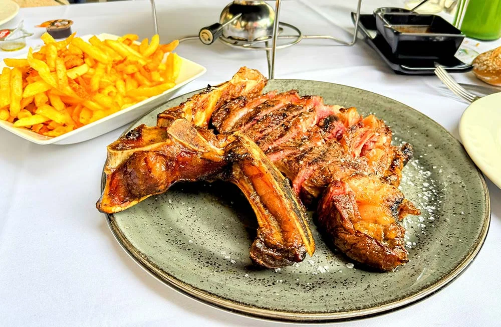 Chuletón de vaca con maduración