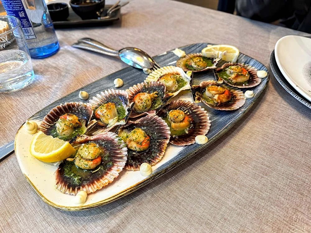 Volanderias a la plancha